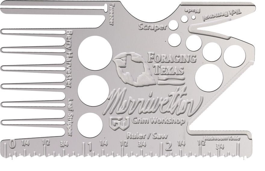 Grim Workshop Mark Merriwether Foraging Card Tools For Foraging In The Wild