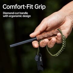Ferro Rod Fire Starter, Survival Flint and Steel Fire Starter Kit for Beech