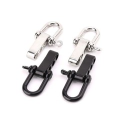 Adjustable D Shackles Buckle U Shaped Alloy Shackles Paracord Buckles Paracord