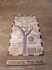 NEW! «Pocket Urban Survival Kit» Washington DC Map, Knife, Whistle, Compass