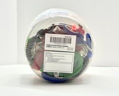 NEW – Hy-Ko 20pc. Wrist coil with Plastic Whistle, Emergency Alert, KB352-BKT