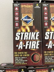 Diamond Strike-a-Fire Strike Match/Fire Starter Lot Of 5 Brand NEW 5 PACKS