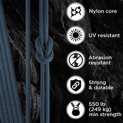 5/32″ Paracord Rope 1000 – 1000Ft / 200Ft / 100Ft / 50Ft – Tactical Parachute Co