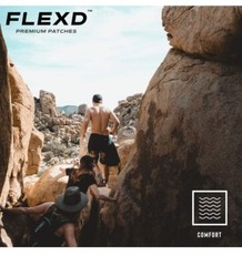 Flexd – Libre Adhesive Patches (25-Pack) Waterproof Patch, Cgm Protection Tap