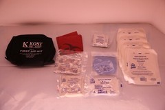 !! KOST !! PERSONAL FIRST AID KIT !! TYPE ‘P’ !! PORTABLE ! BELT LOOP ! NYLON !!