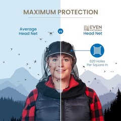Durable Mosquito Head Netting – Chemical-Free Protection for Outdoor Adventures