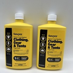 2 Sawyer Premium Insect Mosquito Repellent Spray 24fl Oz For Clothing & Tents
