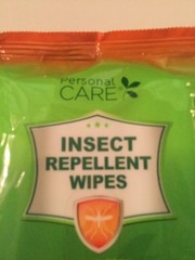 Personal Care insect repellant wipes plant base deet free 2 pack of 42 total 84