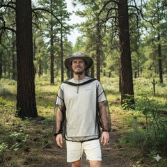 Universal Backpackers Mosquito Net Jacket for Mosquitoes & Bug Protection – Outd