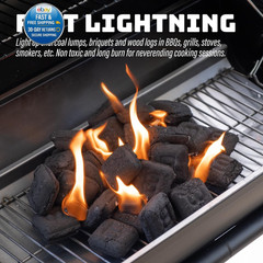 Fire Starter Squares (72 Pack) – Starters for 72 Squares, Brown