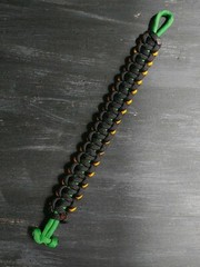 Handmade «Advanced Solomon» Paracord Bracelet for a 7 1/4″ Wrist