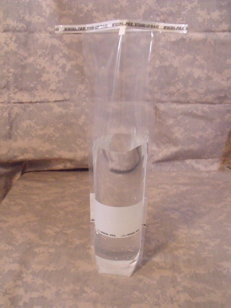 Emergency/Survival (6) Water Storage Bags, 36 Oz, 4 Mil, Sterile w/Closure Wires