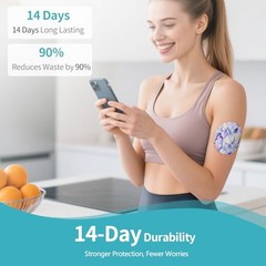 20pk Adhesive Patches Freestyle Libre 3 Waterproof Sweatproof Sensor Covers