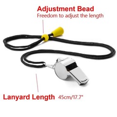 12 Pack Sport Whistles with Lanyar for Coaches, Referees and Officials, Loud …