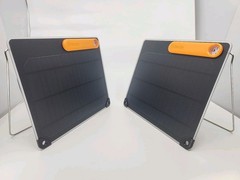 SET OF 2 BioLite SolarPanels 5 USB Charging Solar Panel Lightly Used Ultra Thin