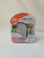 OFF! Clip-on Mosquito Fan Circulating Repellent Starter Kit Sealed