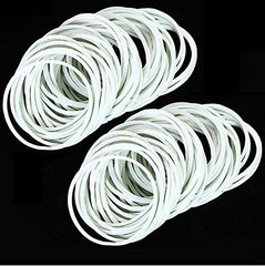 AMUU Rubber Bands office 300pcs white Small for 300 pcs, White