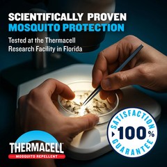 Thermacell Fuel-ZoneGuard Base Patio Shield Mosquito Repeller Black LOT OF 4