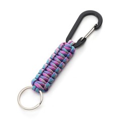 2Pcs Square Lanyard Keychain Multifunctional Outdoor Camping Water Bottle Hook