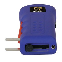 Safety Technology TRIGGER Stun Gun Rechargeable 75 Mil Volts LED Flashlight+Case