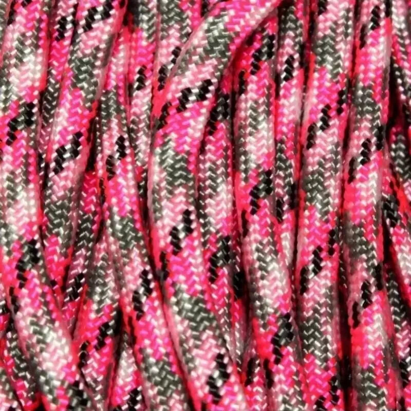 550 Paracord Pretty in Pink 100 FT USA MADE same day shipping