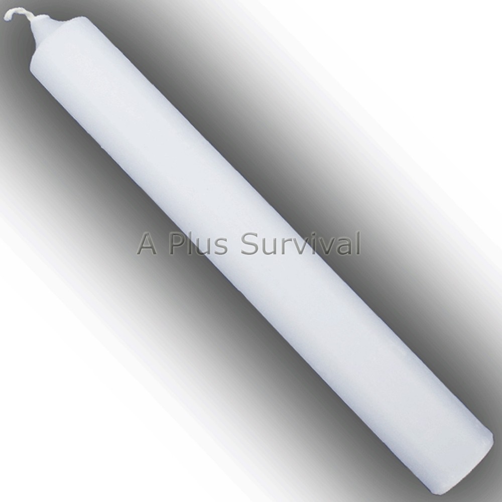 2 Pack Slow Burning Emergency Candles Camping Emergency Storm Survival Lantern