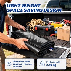 ZXZYHFTY Water Storage Bladder 330L 87Gal Black