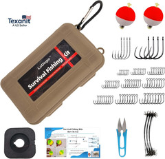 Mini Survival Fishing Kit Small Emergency Fishing Tacklebox Pocket Outdoor Fishi