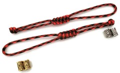 Paracord Lanyard/Keychain 550 (Org. B. Cam) Nordic Runes – 3 Variations (2 Pack)