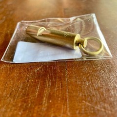 Traveler’s Factory Brass Whistle high-pitched sound