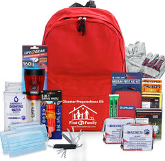 All-in-one-2 Person Emergency Survival Backpack Kit | Hurricane,BugOut Bag