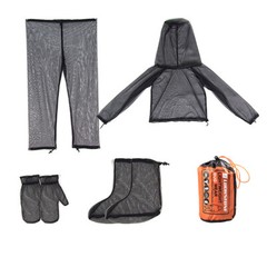 Mesh Hooded Mosquito-proof Suit Outdoor Camping Anti-mosquito Bite Clothes Multi