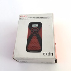 Eton/FR1 Mini Emergency Radio/NOAA Multi-Powered Weather Alert Charges Phone