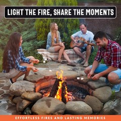 Fire Starter Sticks 10lb Box Easy Ignition 2 Sticks Camping Essentials