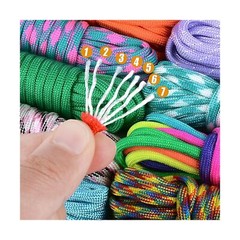 WEREWOLVES 80 Colors Paracord Cord, 550 Paracord Bracelet Crafting Combo Kits…