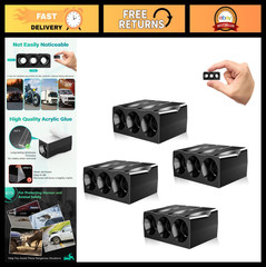 Upgraded Deer Whistles for Cars & Motorcycles – 4 Pack, Save Wildlife, Patented