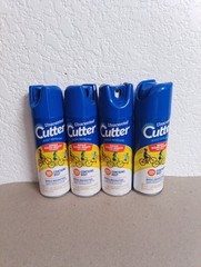 4 Cans Cutter Insect Repellant – Repels Mosquitoes For Hours – 6 OZ each