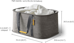 Laundry 2 Piece Set – Hold-All 35L/9.2 Gallon Collapsible Washing Basket and Tot