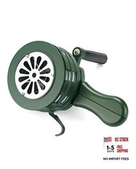 Hand Crank Siren Horn, Hand Loud Crank, Emergency Safety Manual Siren,