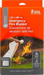 S.O.L. Survive Outdoors Longer Emergency Fire Safe Fire Blanket