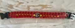 Kansas City Chiefs Paracord Survival Bracelet 9 Inch