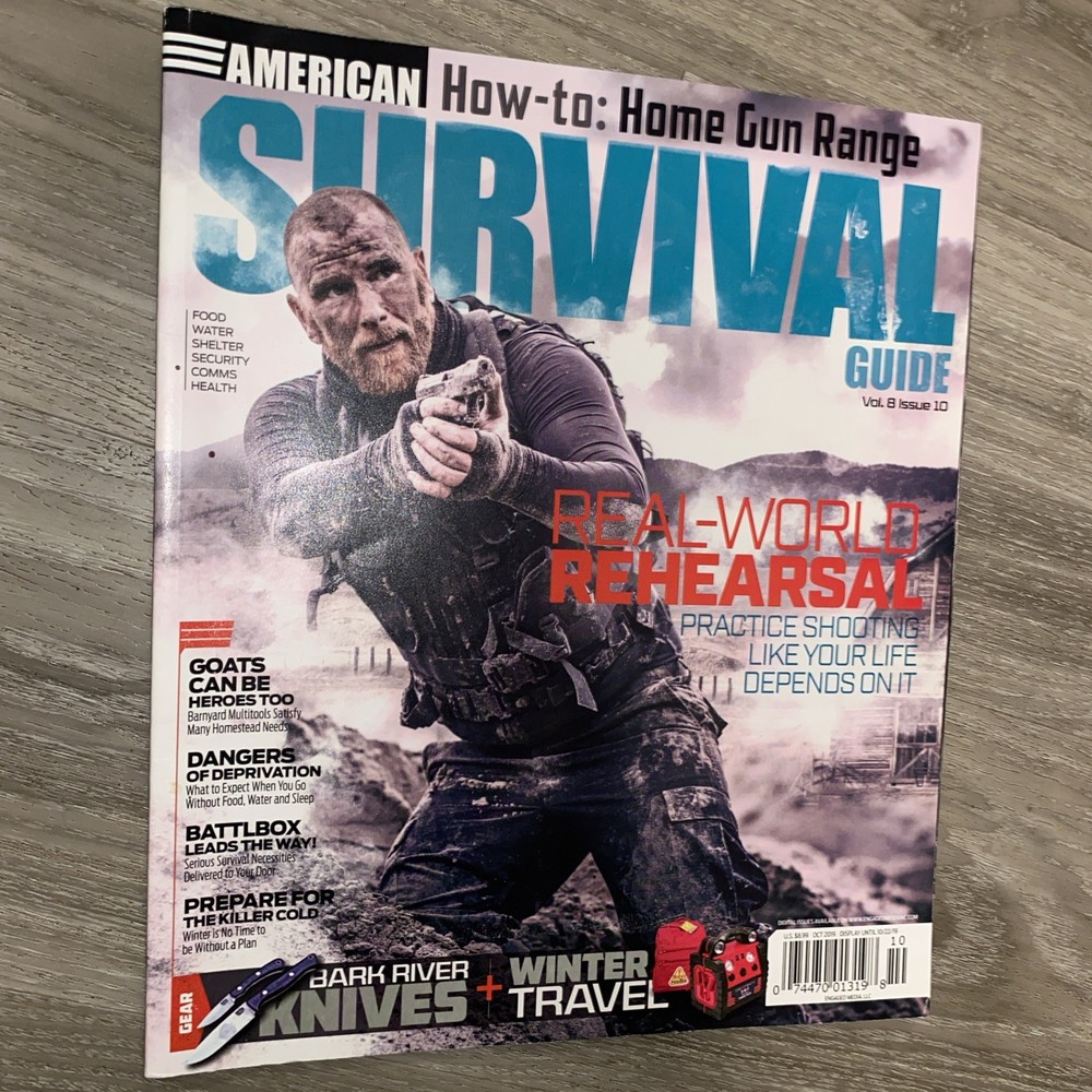 AMERICAN SURVIVAL GUIDE, Vol.8 Issue 10 (Oct 2019) Crisis Preparation Skills