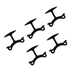 Pack of 5 Convenient Whistle Clips for Sports Referees to Enhances Efficiency