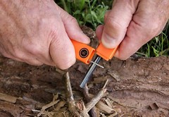 SparkForce FIRE STARTER All Weather Survival Tool Flint Outdoor Camping Gear