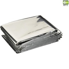 Compact 10-Pack of Mylar Emergency Blankets: Essential for Outdoor Preparedness