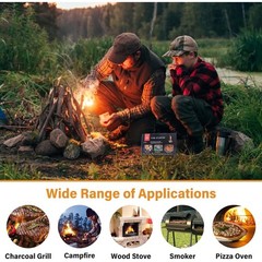 Natural Fire Starters for BBQ Grill Charcoal Chimney Indoor Outdoor 32 Pieces