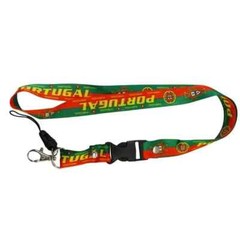 PORTUGAL GREEN COUNTRY FLAG Lanyard Keychain Passholder