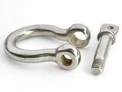 Stainless Steel Bow Shackle, 4mm, Silver Color,for Paracord Jewelry, Marine T…