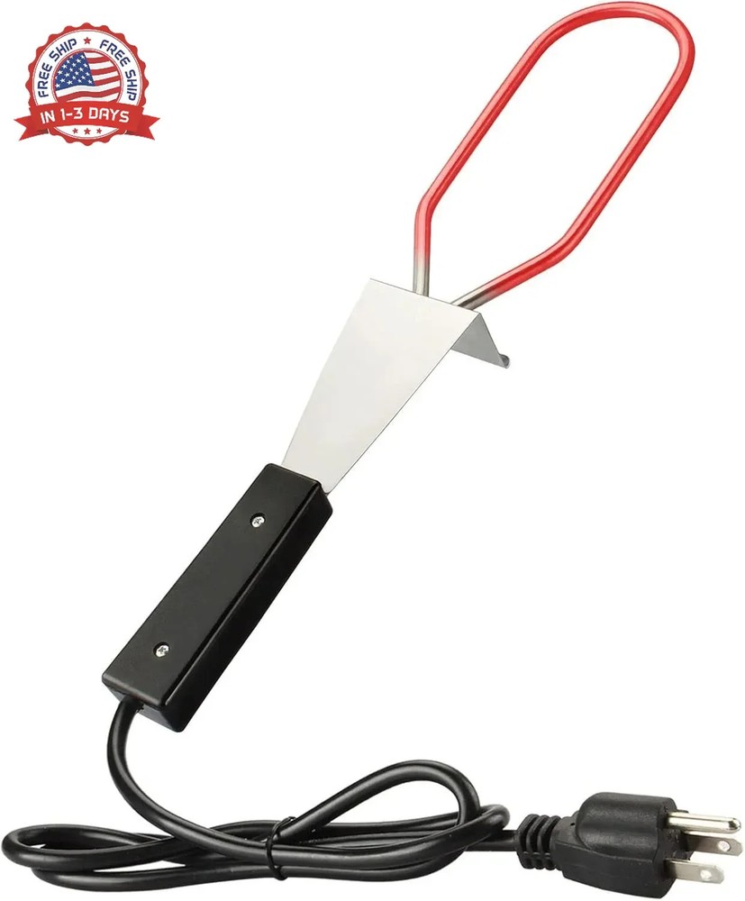 600W Electric Charcoal Starter Fire Lighter for BBQ Grill Smoker Fireplace, Fire