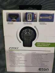 LL Bean Eton FRX Hand Turbine AM FM Weather Radio LED Flashlight Hand Crank B-B